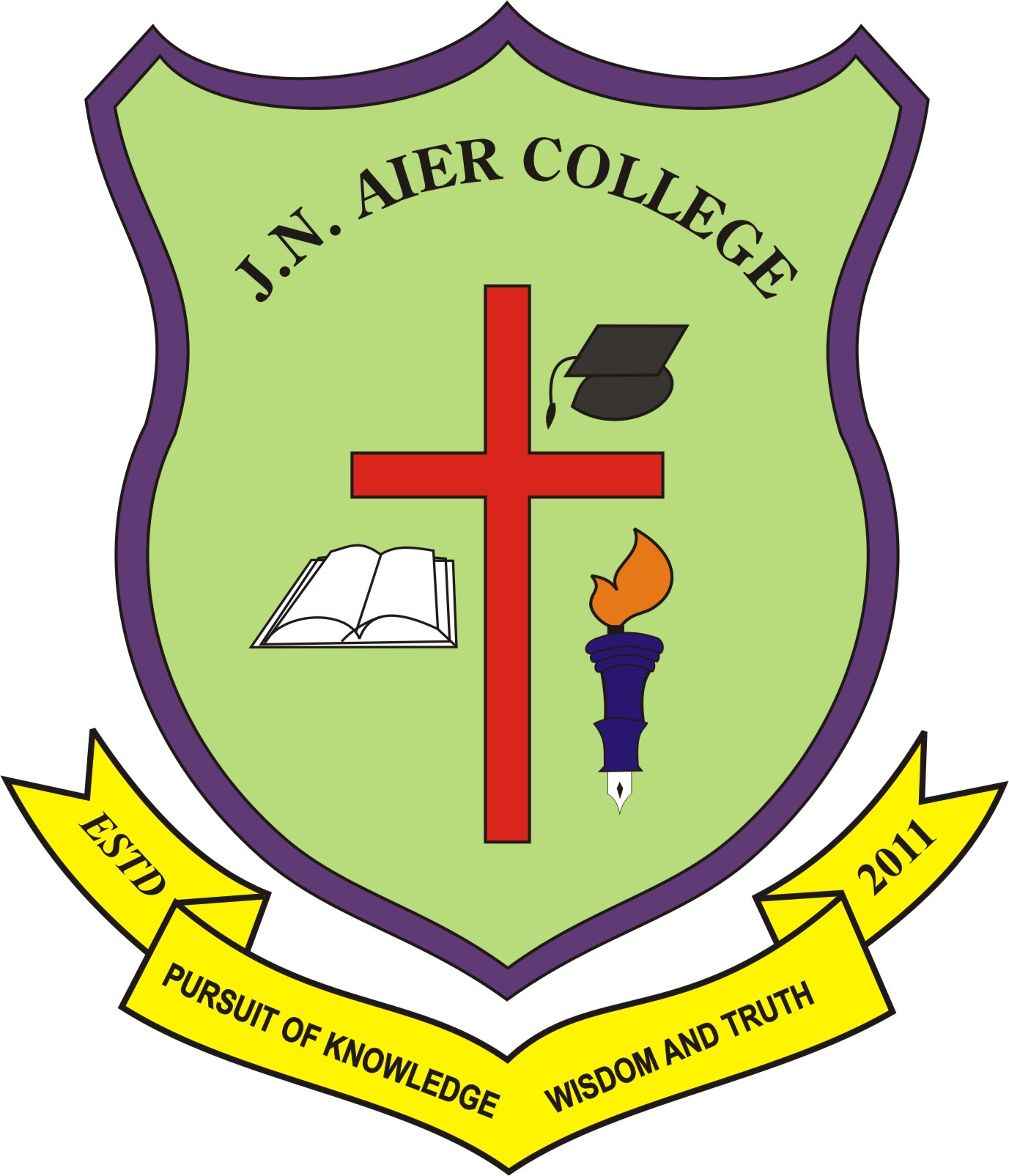 J.N. Aier College Logo